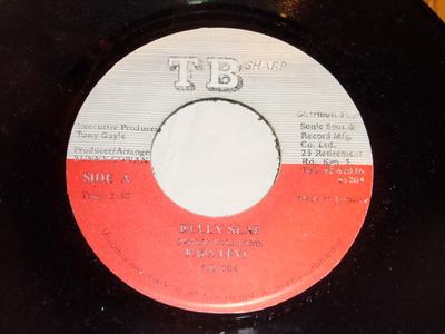 7inch Record PAPA LEVI  Belly Slap TB004 TB Sharp Jamaica Reggae Ska  Dub Used