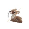Realistic Christmas Deer Figurine With Realistic Furs Texture Miniature Animal Model For Holiday Tabletop Shelf Decors 55KF