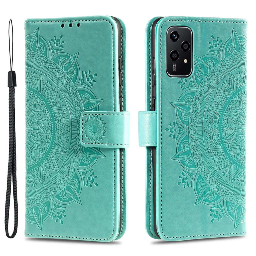For Honor 200 Lite Case Flip Shockproof Leather Totem Wallet Phone Cover