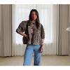 Spring and Summer Sweet and Casual Lace-up Striped Women's Blouses & Shirts
