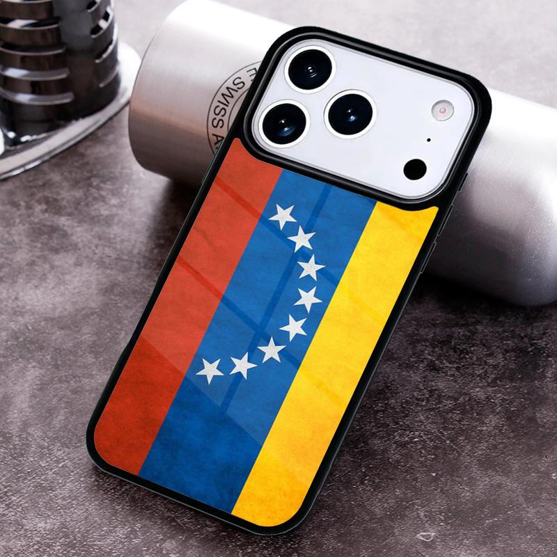 

Flag of Venezuela Phone Case for iPhone 17 16 15 Pro Max Air 14 13 12 11 Plus Shockproof Cover iPhone 16e