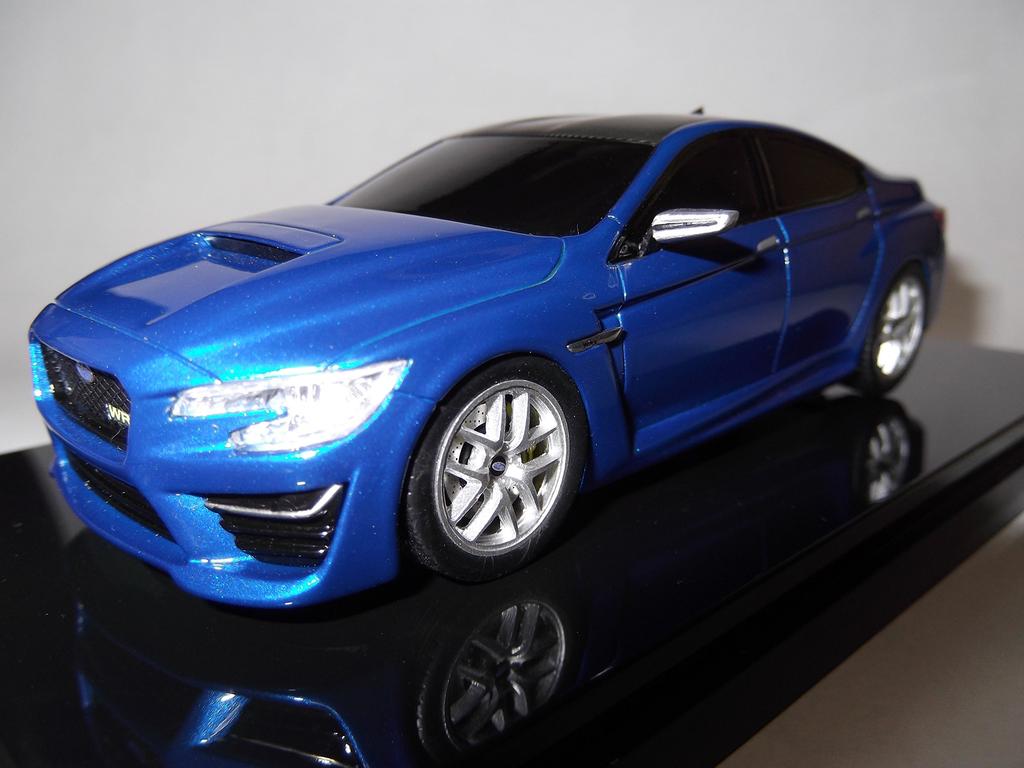 Subaru Impreza WRX Concept Blue Metallic Finished Product WIT'S 1/43