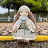 BlissfulPixie Waldorf Handmade Lenka Cute Plush Girl Perfect for Kids Doll, Doll, 30cm, Soft, Doll,