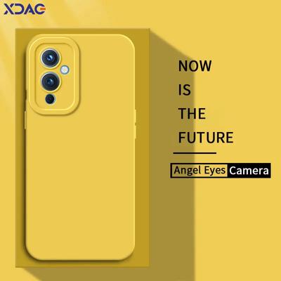 Θήκη Τηλεφώνου Angel Eyes Square Liquid Silicone για OnePlus 9 Pro 9R R RT Μαλακή Προστατευτική Κάμερας Αντικραδασμική Κάλυψη OnePlus9 9Pro 9RT