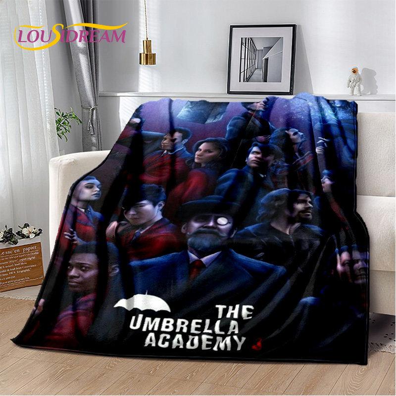 The Umbrella Academy TV Movie Soft Plush Blanket,Flannel Blanket Throw Blanket for Living Room Bedroom Bed Sofa Picnic Cover Kid