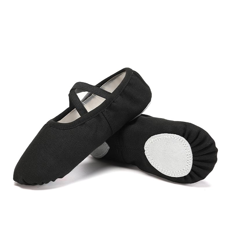 Women Ballet Shoes Girls Dance Slippers Split Sole Gymnastics Yoga Dancing Shoes Canvas Children Adult Ballerina Shoes