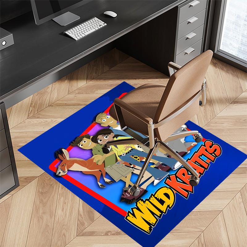 Wild Kratts Printed Absorbent Washable Carpet, Non-Slip Bathroom Mats, Kitchen Rugs, Yoga Mat,Living Room Entrance, Camping Picnic Rugs