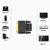 Universal Male DVI 24+1 To HDTV Converter Plugs Play 1080p High Definitions Video Output For Multiple Display Devices