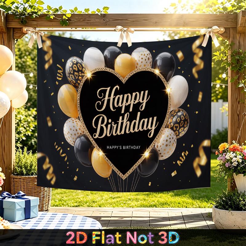 1pc Balloon Party Backdrop - Studio Photo Prop