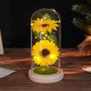 Artificial Flowers Colorful Sun Flower Gift Light Up Sun Flower Wedding Decoration