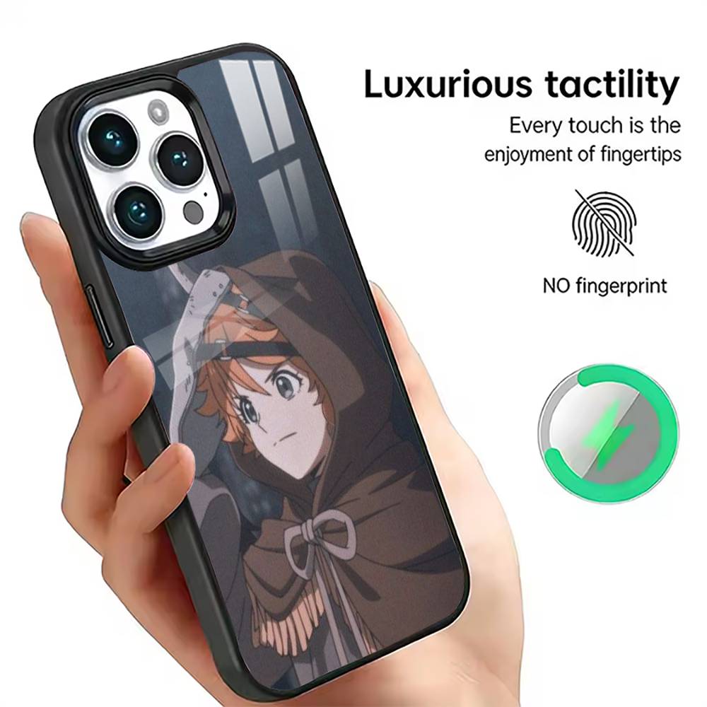

The Promised Neverland Emma Phone Case For iPhone17,16,15,14,13,12,11 Plus,Pro Magnetic For Magsafe Wireless Charging iPhone15PROMAX