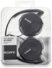 Sony MDR-ZX310 Headphones: Closed-back, Foldable, Black (MDR-ZX310 B)