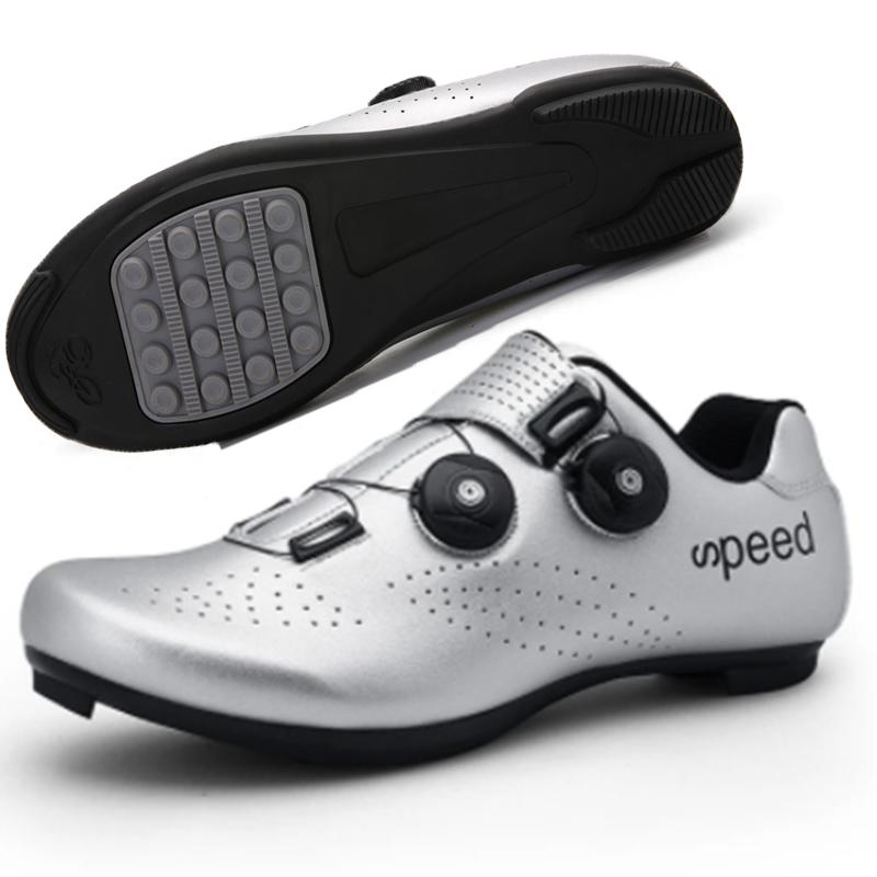 Men's Cycling Shoes, New SPD Self-locking Road Bike, Fluorescent Cycling Shoes, Outdoor Lightweight And Breathable Mountain Road