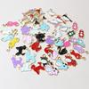 20pcs Random Colors Mix Enamel Bird/Cat/Dog/Bear Cut Animal Charms Pendant Alloy Metal DIY Jewelry Making for Bracelet Necklace