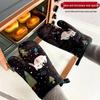 ZISIZ Thickened Heat Resistant Oven Gloves