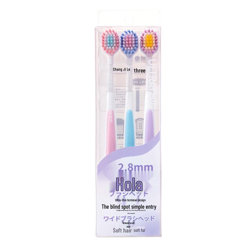 

Adult Soft Bristle Toothbrushes (4-Pack)