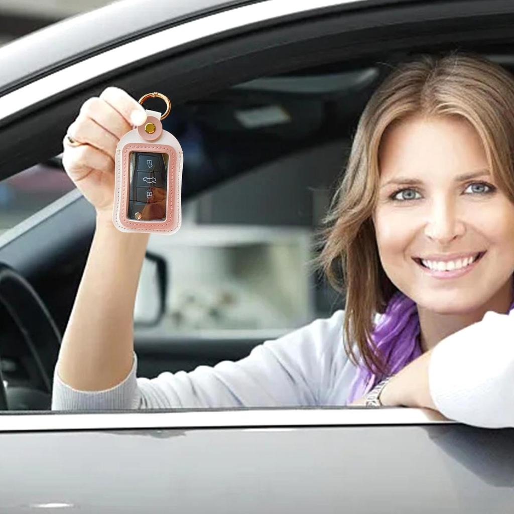 [Mechesa] Car Key Holder Case, Car Key Chain Bag | Home Door and Car