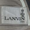 LANVIN Striped Pattern tailored jacket gray Men's Used