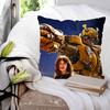 Anime Movie B-Bumblebee Pillow Case Square Pillow Bedroom Sofa Leisure Comfort Cushion Car Living Room Home Decoration