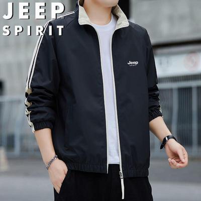 JEEP SPIRIT Men's Reversible Casual Jacket