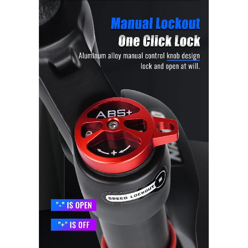Nanlio X5 PRO MTB Air Suspension Fork 120mm Travel 26 27.5 29 Inch Lightweight 1.8kg XC Mountain Bike Front Fork + Free Gift