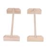 2 Sets Large Size Chicken Wooden Perches Wood Thicker Bracket Bird Training Stand Stable Base Gnaw Resistant Pet Roosting Stand