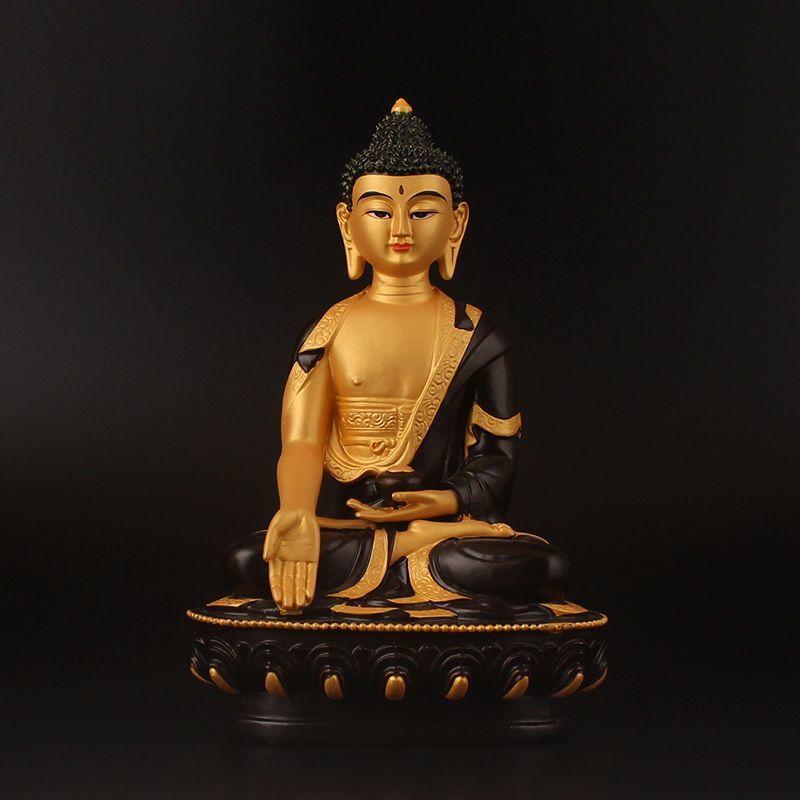 Shakyamuni Buddha, Amitabha Buddha, Medicine Buddha, small Buddha statues, Tibetan Five-Direction Buddha statues