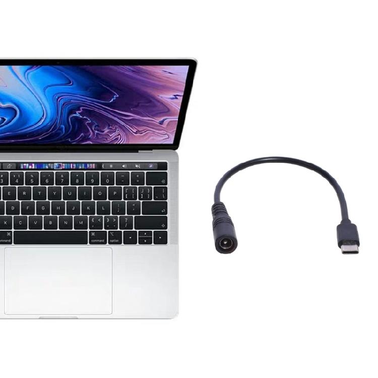 5V 3A USB C Type-C Power Cable 5.5 x 2.1mm DC Charging Connector for Router LED