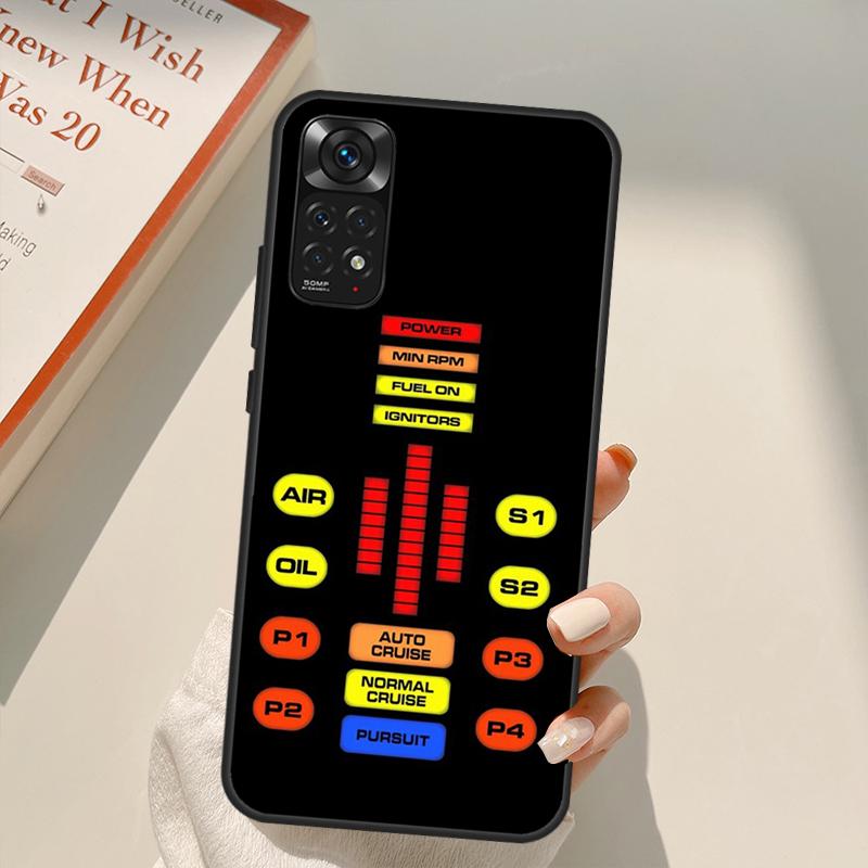 

Knight Rider KITT Car For Redmi 10A 10C 9A 9C 9T K40 K50 Gaming Phone Case For Redmi Note 11S 10S 9S 9 10 11 Pro Redmi 10A