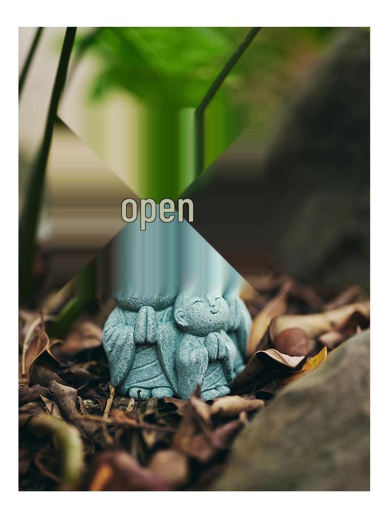 Kyoto Jizo Aquarium: Japanischer Mönch Bonsai-Ornament aus grünem Sandstein.