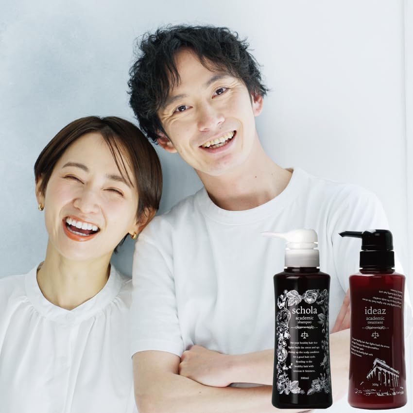 Scola Academic Shampoo 300ml Idea Academic Treatment 300ml containing Capixyl and scalp treatment that supports the hair Set of 1 each & [Shampoo 1%