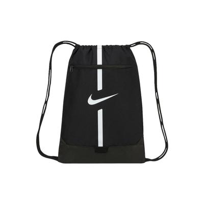 Sports Leisure Iconic Print Fabric Drawstring Backpack Unisex Backpack Black DA5435-010