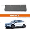 For ZEEKR 7X 2024 2025 Car License Plate Frame Plastic Cover Exterior Decoration Car Plate Holder Accessories Decorative Bracket