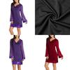 Elegant Women Sexy V-neck Long Sleeve Summer Slim Bodycon Cocktail Mini Dress For Parties