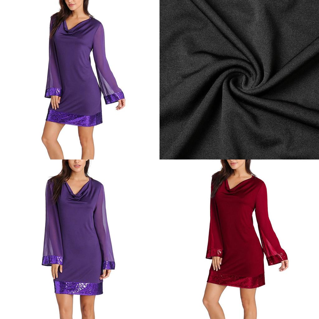 Elegant Women Sexy V-neck Long Sleeve Summer Slim Bodycon Cocktail Mini Dress For Parties