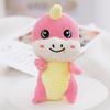 Adorable Big-eyed Dinosaur Plush Keychain Cute Cartoon Dinosaur Toy For Gifts