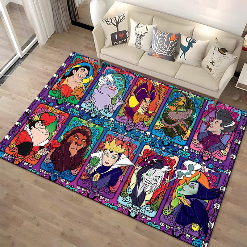 

1PC The Sea Witch Printed Carpet Rugs For Living Room Bedroom Bedside Bathroom Floor Mat Kids Room Non-slip for Sofa Doormat 40x60cm