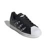 adidas Originals Superstar J Abrasion Resistant Low Top Kids' Skateboarding Shoes Black White GW4069