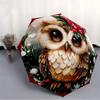 1pc Owl Print Automatic Open/Close Umbrella - Compact Travel Umbrella, Gift for Birthday, Holiday yy260106073