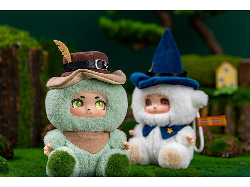 Werewolf Kill Series Silicone Plush Keychain: Cute Toy Figure Ornament for Birthdays