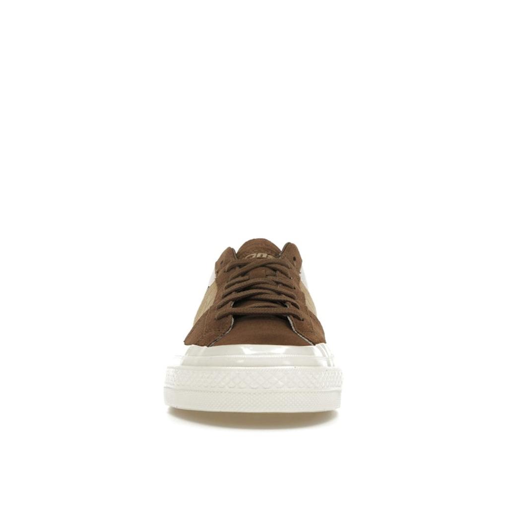 Converse Carhartt WIP X One Star Academy Pro Low Starfish Dark Earth Unisex Sneakers Brown Egret A09656C