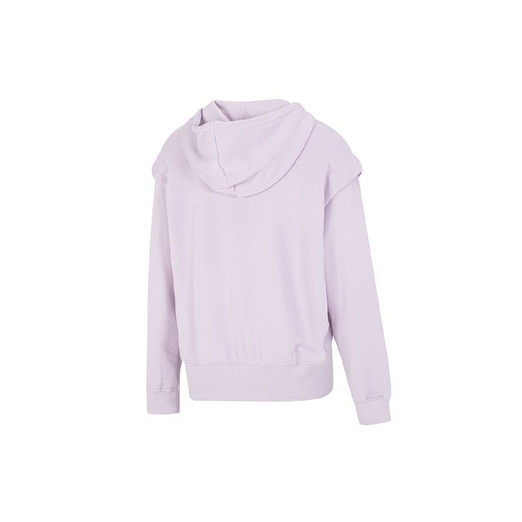 Nike Minimalist Letter Print Casual Hoodie Women Tops Purple DQ6586-530