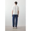 H M Relaxed Fit Jeans Dark deniM Blue