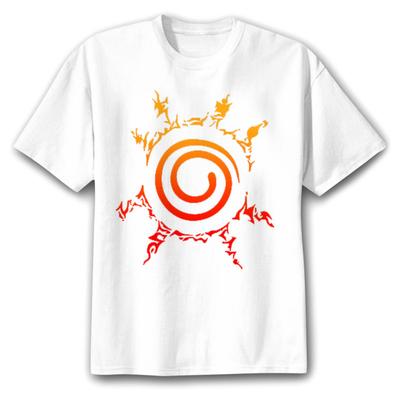 Naruto Anime bedrucktes Herren-T-Shirt Uzumaki Naruto T-Shirt für Männer Sommer