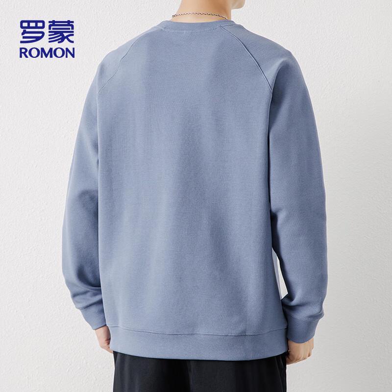 Romon Men's Casual Crew Neck Long Sleeve Sweatshirt