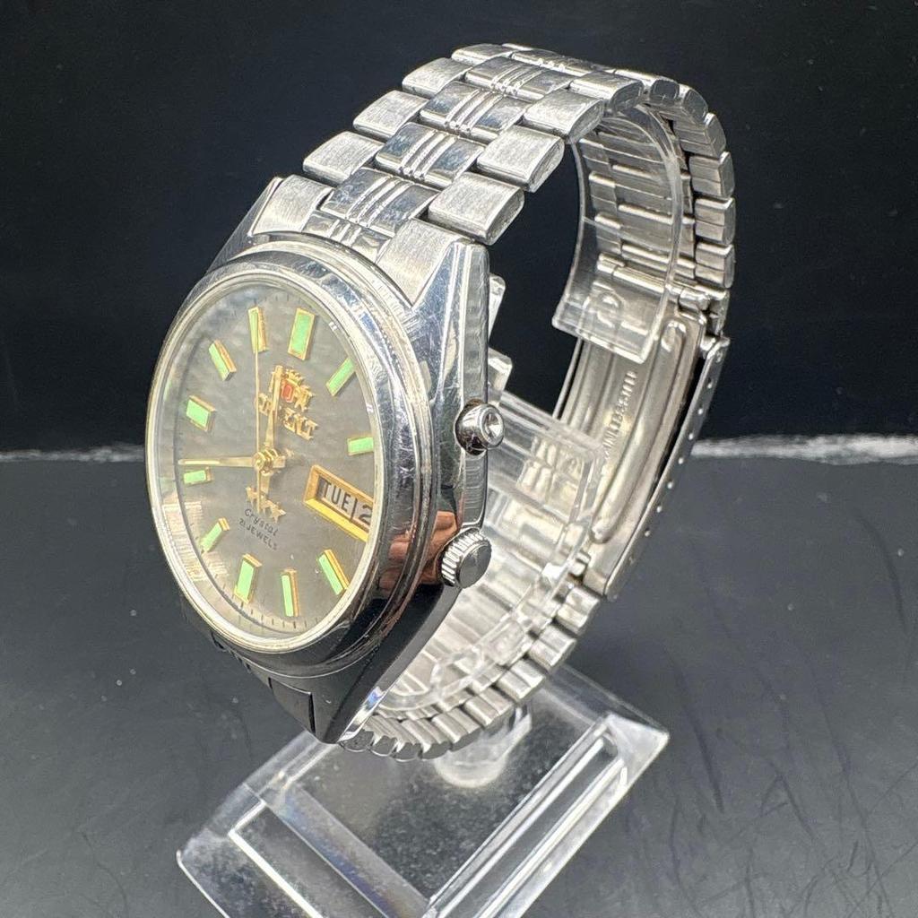 Used [Vintage/Rare] ORIENT Tri-Star CRYSTAL Good Condition