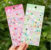 3D Stickers 4 Sheets Mini Squishy Stickers Cute Mini Bubble Stickers Perfect for Decorating Phone DIY and Small Gifts - - - - Kids, Girls, Cases,