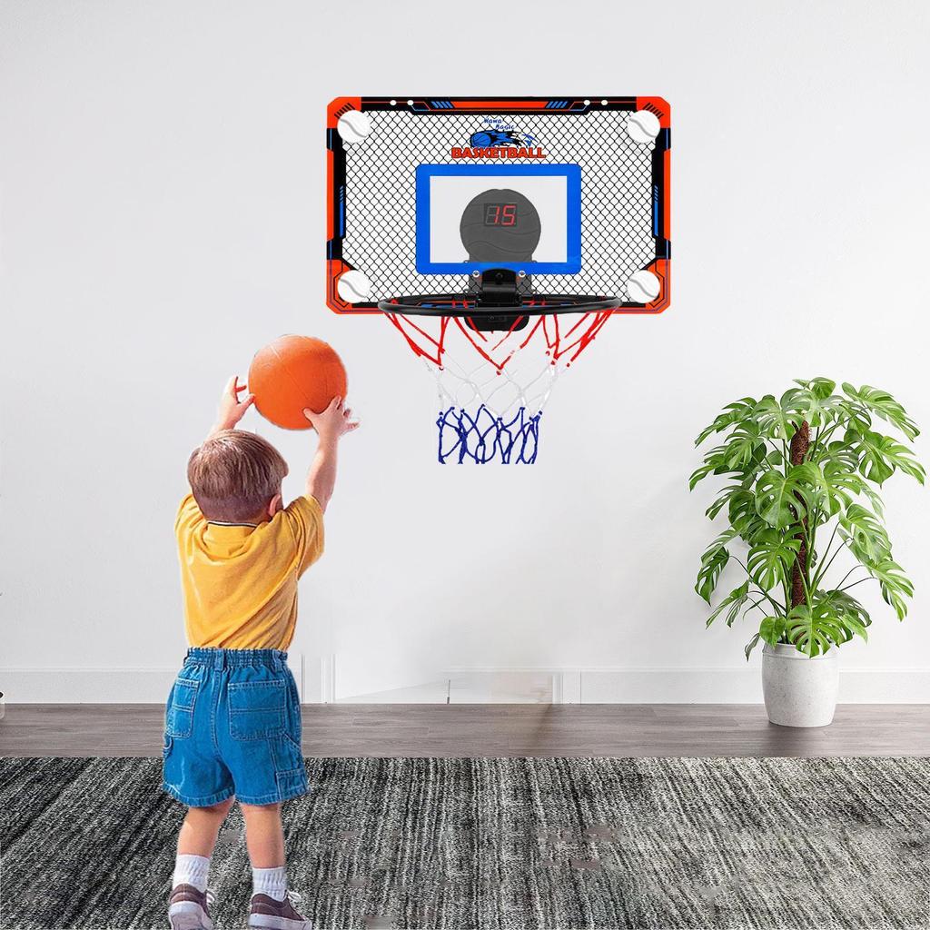 Basketball Hoop Collection with Mini Hoops and Balls for Indoor Activities