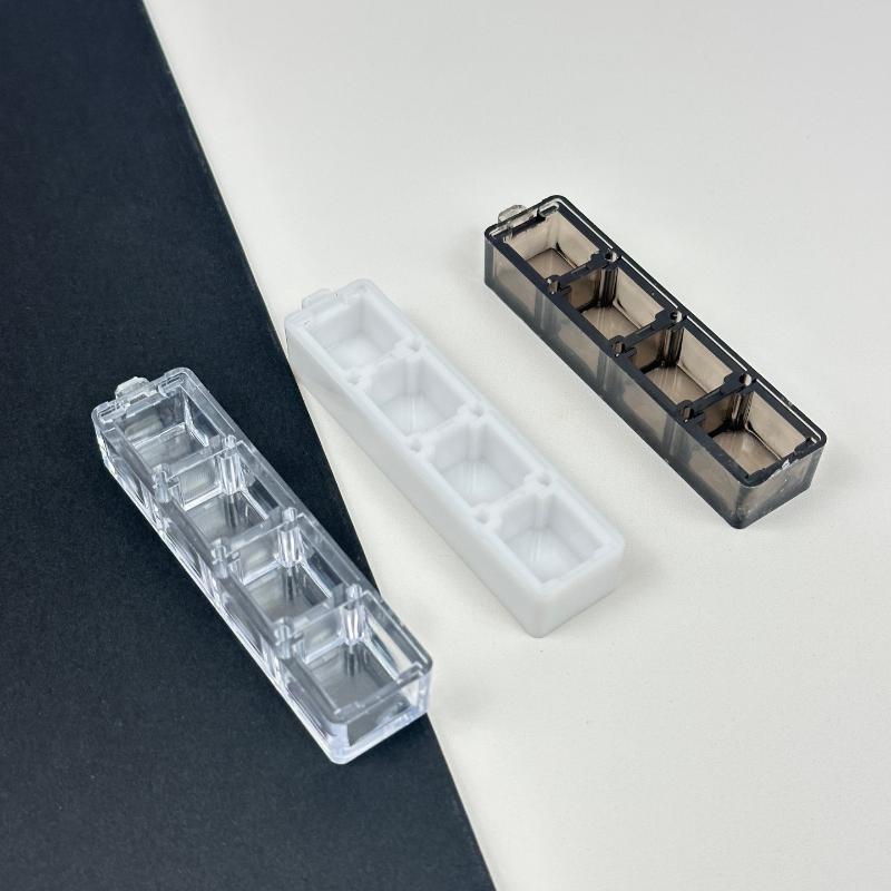 4 Slot Mechanical Keyboard Switch Tester Durable Plastic Shell 3 Colors For Custom Keyboard Enthusiasts