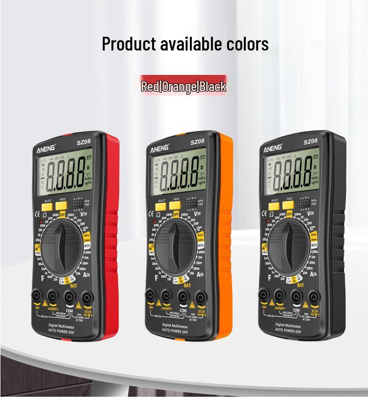 ANENG SZ08 Precision Digital Multimeter for Electrician Maintenance